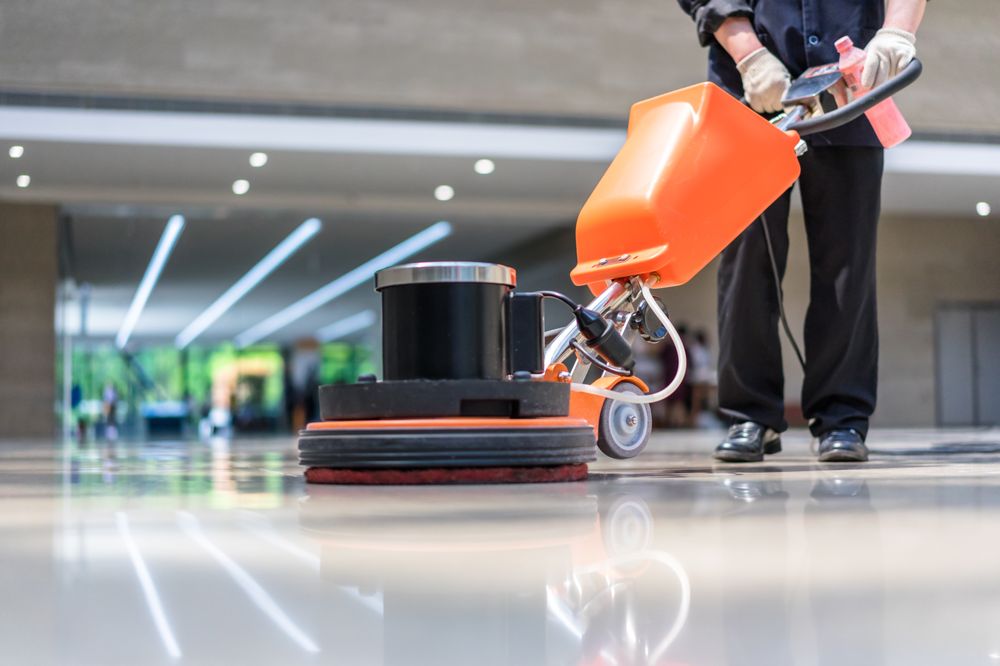 Waxing Of Vinyl Floor Cleaning Services, How To Strip And Wax Floor With Machine
